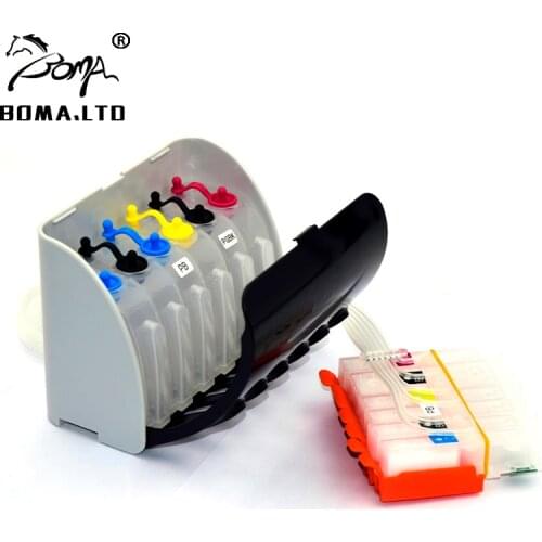 BOMA.LTD For Canon 480 481 PGI-480 CLI-481 Ciss Ink Cartridge PIXMA TS8140 TS8240 TS8340 TS9140 8140 8240 8340 9140 Printer