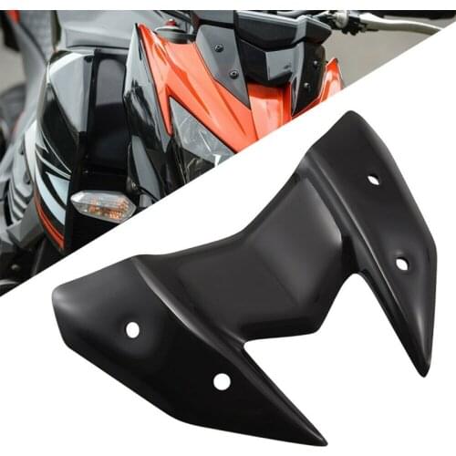 Motorcycle Black Front Windscreen Windshield Screen for Kawasaki Z800 2012-2016 Motorcycle Accessories