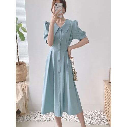 LANJING Long Sleeve Summer Dresses