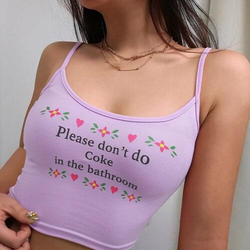 Lecopike Women's Cropped Tank Tops
