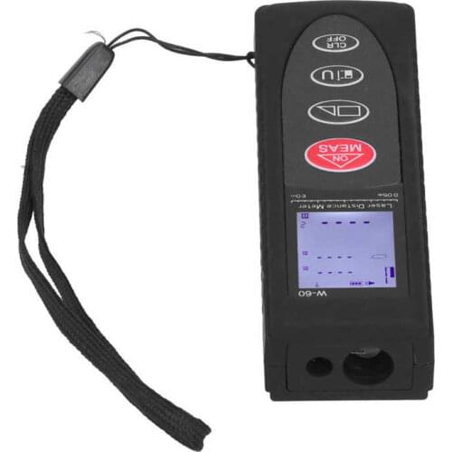 Mini Laser Rangefinder 60m Handheld Infrared Distance Meter Construction Measurement Tool W-60