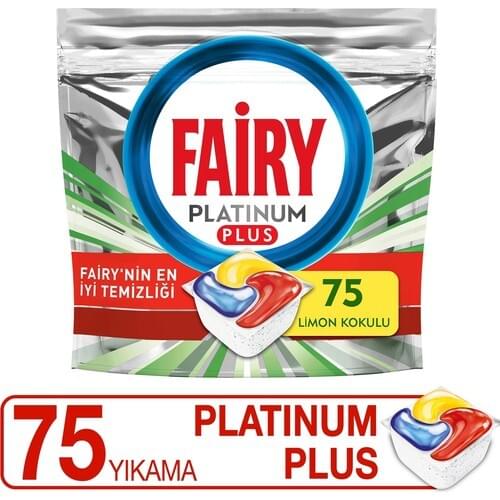 Fairy Platinum Plus 75 Wash Dishwasher Detergent Capsule