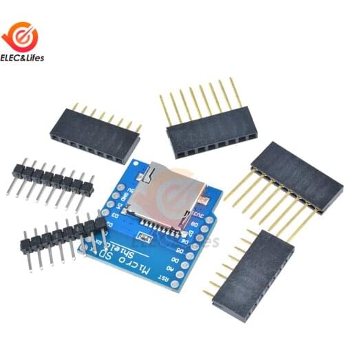 1Pcs Micro SD Shield Expansion board for WeMos D1 Mini TF card module