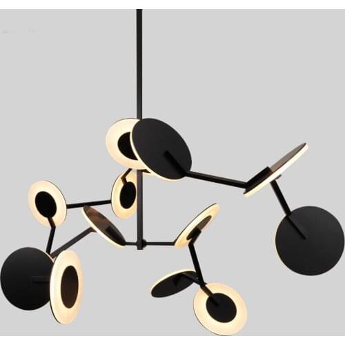 Nordic postmodern disco LED pendant lamp light bedside modern Acylic dinning room restaurant bedroom hanglamp lighting fixtures