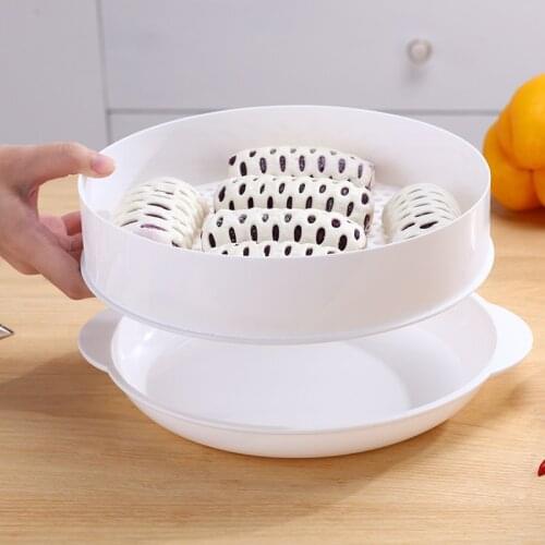 Practical Microwave Oven Special Steamers Eco-friendly Durable PP Steamed Buns Steaming Utensils With Lid Kitchen Cookware