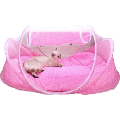 Hot Sale Foldable Pet Tent Cat Dog Nursing Delivery Room Easy to Storage Packed in Carry Bag Pet Cages Animal Carriers Houses