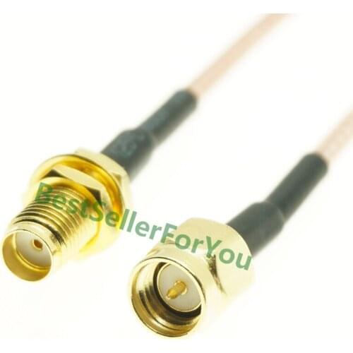 SMA Male to SMA Female connector NUT BULKHEAD RG316 50 ohm Coax Cable Pick Your Length High Quality