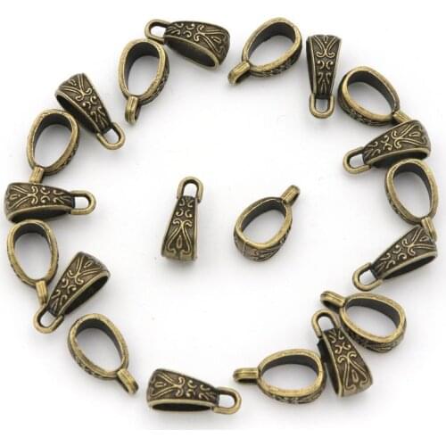 10pcs/lot Antique Bronze Silver Loose Metal Connector For Jewelry Making Necklace Bracelet Needlework Diy Accessories