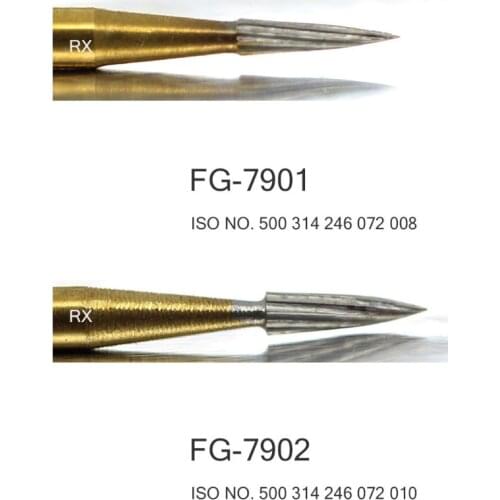 10pcs/box Dental Tungsten carbide burs trimming & finishing drills bur FG 7901 / FG 7902 / FG 7903