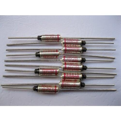 1400 Pcs Per Lot Microtemp Thermal Fuse 216C Cut-off 10A 250V HOT Sale HIGH Quality