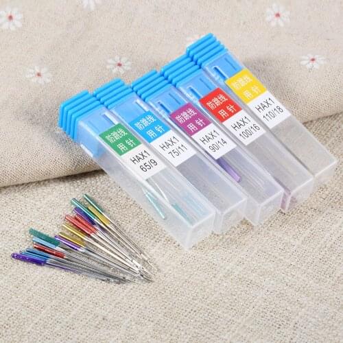 3pcs/box Elastic Cloth Sewing Needle Anti-Jumping Sewing Machine Needle Home Sewing Machine DIY Tool 3.8cm/1.50"