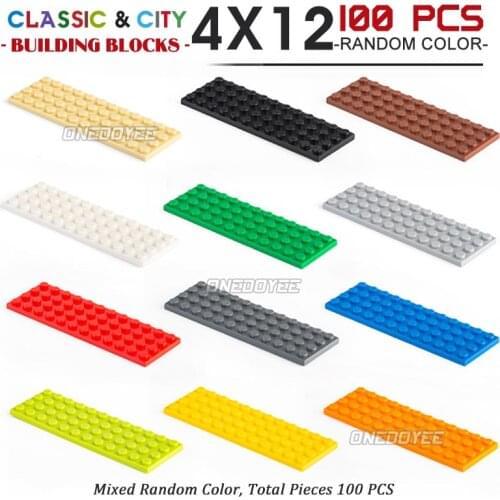 4X10 Diy Creative Bricks Bulk Model Figures Kids Toys Building Blocks Boy And Girl Color Small Size City 50 To 100 Pcs