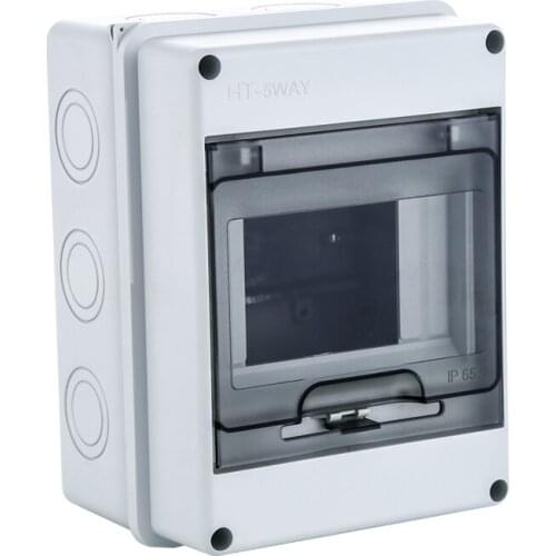 5/8/12WaysHousehold Illumination Electrical Distribution Box ABS Waterproof Junction Wire Boxes Electrical Equipment Accessories