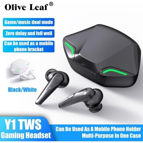 Y1 Wireless Earphones Bluetooth Headphones Surround Sound Earpieces Waterproof Earbuds Gaming headset For All Smartphones