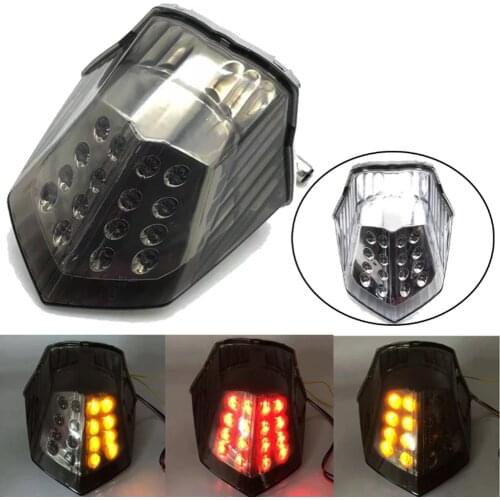For Yamaha XJ6 FZ6R Diversion 2009-2014 Integrated LED Tail Light Turn Signals