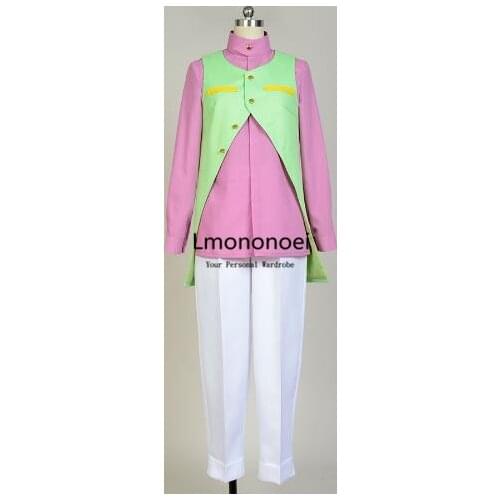 Jo JoJos Bizarre Adventure Diamond Is Unbreakable Rohan Kishibe Cosplay Costume
