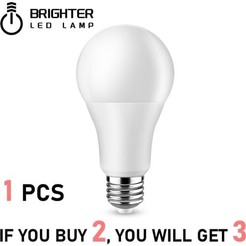 Buy 2 get 1 free)Super Bright LED Bulb A60 15W E27 4100K 1pcs Energy Saving Lamp for Home Office Interior Decoration