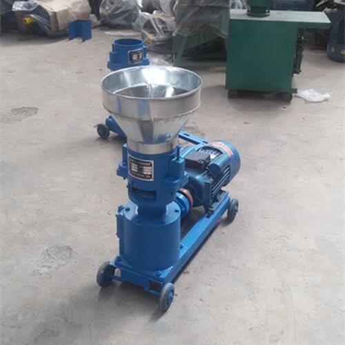 Small animal grain grass straw pellet making machine