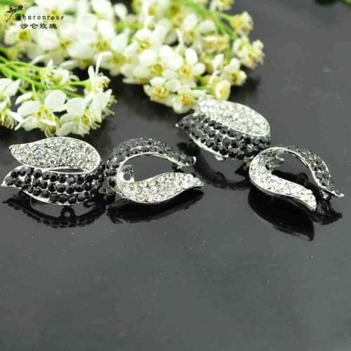 Fur coats High grade rhinestone metal buckles buttons for fur coats and garment and cashmere coat model clothing
