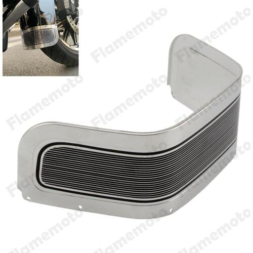 Motorcycle Front Fender Trim Skirt Aluminum for Harley Touring Electra Road Glide Road King 1980-2013 Accessories