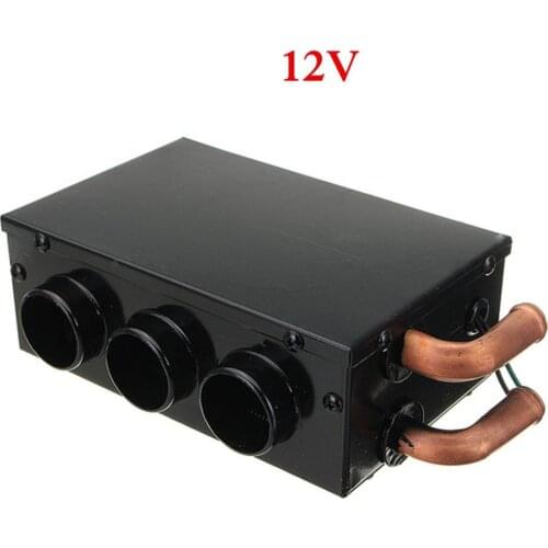 Portable 3 Hole Winter Car Heater Defrosting Device Quiet Car Warm Heater Defroster Demister Without Accessories