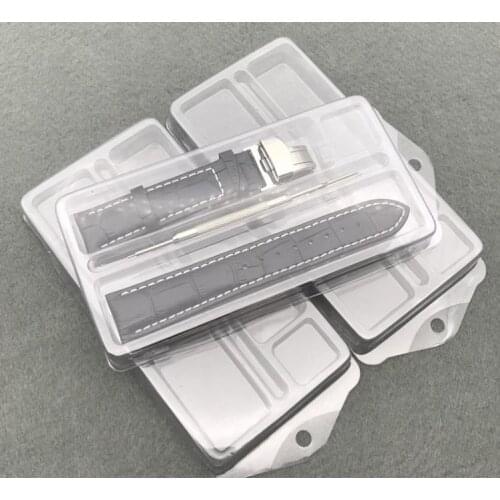 Clear Transparent Plastic Watchband Packaging Box Watch Strap Storage Box Gift Box Container SN3566