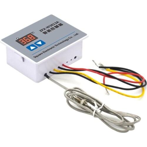 ZFX-W3013A Smart Controller Waterproof High Temperature Seal Potting K-Type Thermocouple Sensor 0-999℃ Probe