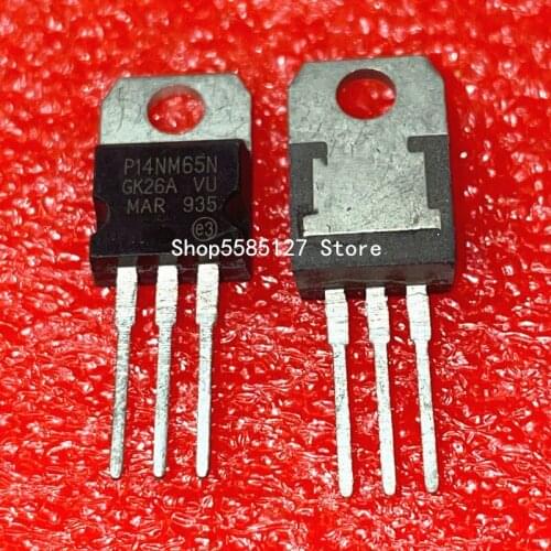 10PCS P14NM65N STP14NM65N TO-220 100% New&original