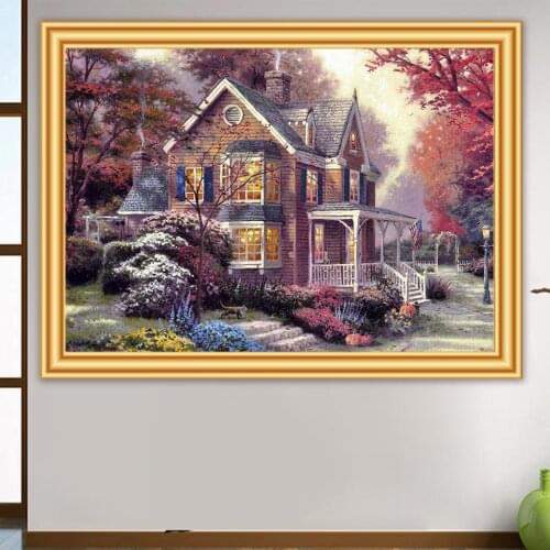 5D Diamond Painting Landscape Scenery Cross Stitch Kit Full Diamond Embroidery Mosaic Picture Of Rhinestones Home Decor Gift