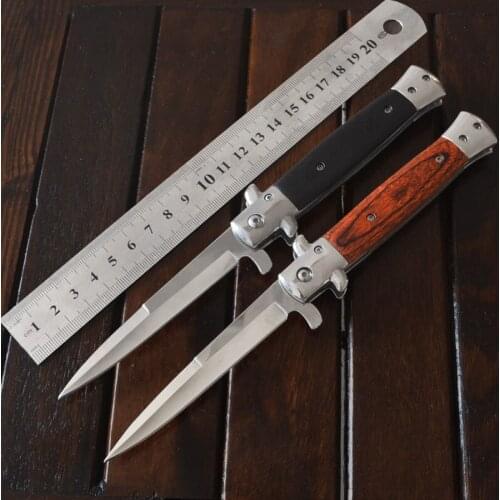 9.3'' Outdoor Tactical Camping Knife Hunting Survival Pocket Folding Knife Defense Mini EDC Tools Multi Knives Portable Knife