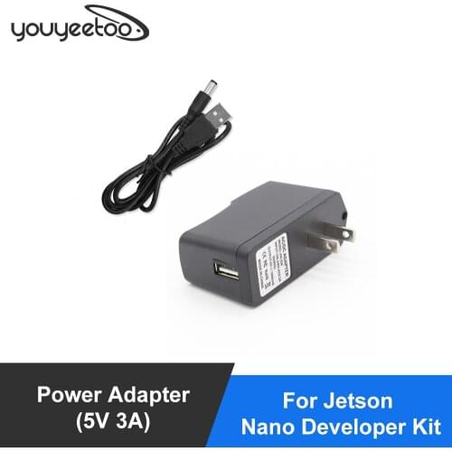 Power Adapter(5V 3A) for Jetson Nano Developer Kit