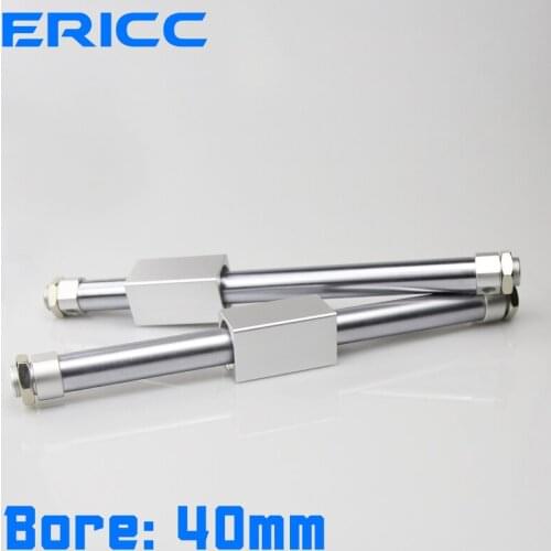 CY1B40-400 SMC type Magnetically Coupled Rodless Cylinder/ Basic bore 40mm stroke 400mm aluminum alloy pneumatic air cylinder