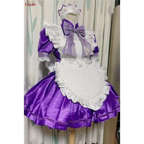 Hot Anime Tokyo Mew Mew Fujiwara Zakuro Cosplay Costume Maid Outfit Activity Party Role Play Clothing High Quality Custom-Make