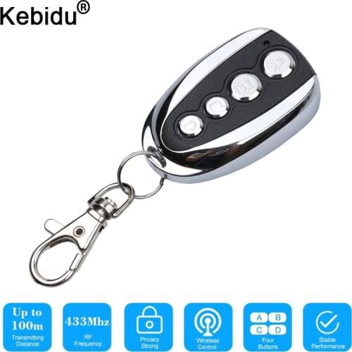 Kebidu Mini 4 Channel Remote Control 433.92MHz ABCD Key Control Duplicator Rolling Code for Car for Home