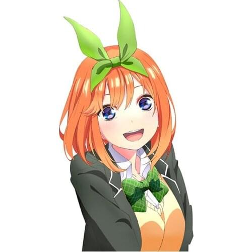 Beauty Anime Car Sticker Surfboard Windows Bumper Bodywork Windshield Decal Waterproof Scratch-Proof Vinyl Car Wrap Decal Kk13cm