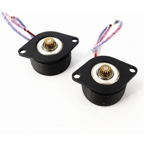 Micro Mini 36mm Stepper Motor 2-phase 4-wire Miniature Small Motor 14hk2401 Synchronous Wheel Monitoring Pan Tilt PTZ 0.9 Degree