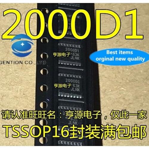 20 PCS 100% new and orginal real photo TPA2000D1 TPA2000D1PWR printing 2000 d1 2 w TSSOP - 16 class D audio amplifier