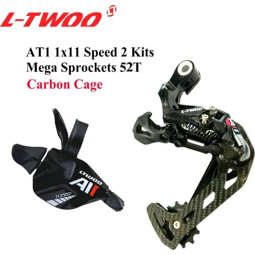 LTWOO Groupset LTWOO AT1x11-Speed Shifter Lever Rear Derailleur For MTB Mountain Bike Compatible EAGLE 11Speed Cassette 50T 52T