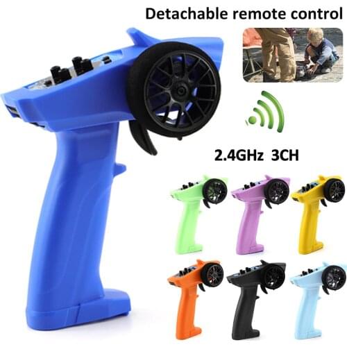 P31 Turbo Racing 91803G-B Knob Version 2.4G 3CH Colorful Radio Transmitter Remote Parts Controller with Receiver for RC Car Boat