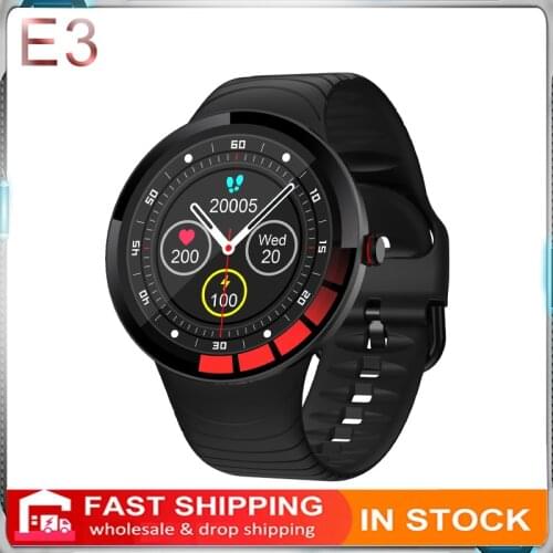2021 E3 Sports Smart Watch Men IP68 Waterproof Full Touch Screen Silicone Strap SmartWatch for Android IOS Phone Fitness Tracker