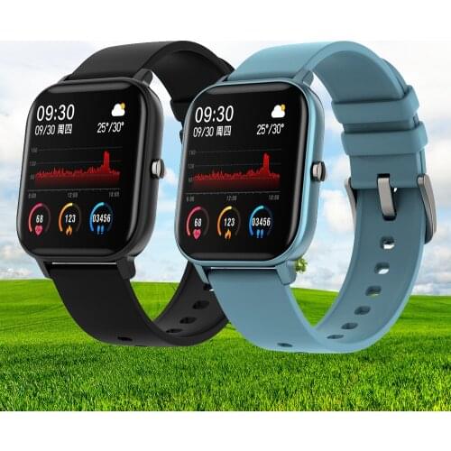 2020 Men Women Smart Watch 1.4inch Full Touch Screen Fitness Tracker Heart Rate Monitor IP67 Waterproof Clock GTS Sports Band