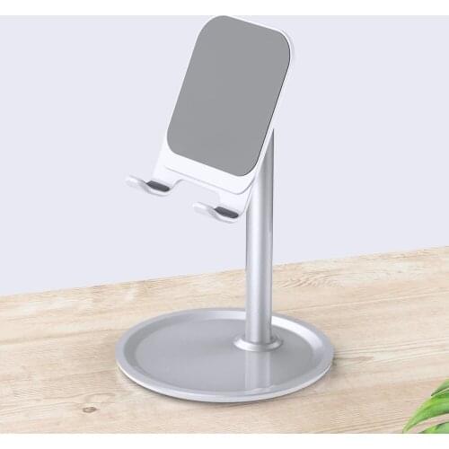 Universal Tablet Phone Holder Desk for iPhone Xiaomi Huawei Samsung Adjustable Desktop Mobile Phone Holder Tablet Stand for iPad