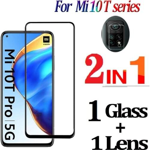 Full Cover Tempered Glass For Xiaomi Mi 10T Pro 5G Screen Protector For Xiaomi Mi 10T Pro Camera Glass For Mi 10T Pro 5G Glass