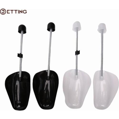 1pair Household Practical Plastic Shoe Trees Adjustable Length Shoe Trees Stretcher Boot Holder Organizers Shoe Stretcher