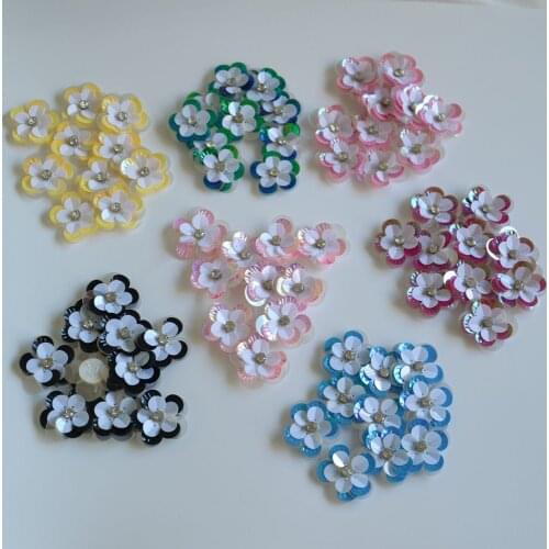 10pcs/lot Rhinestone beaded patches for clothes DIY sew on parchE appliques Embroidery applique patch ropa clothing accessory