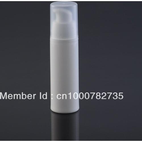30 ML white airless vacuum pump lotion bottle used for Cosmetic Package