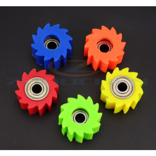 8/10 MM Guide Sprockets Bearing Roller Pulley Wheel Tensioner Guide 5 Colors For Pit Dirt Bike Motocross ATV CRF CR XR