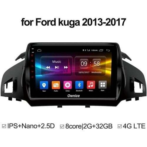 Car Radio Ford Kuga Android 8-core 9-inch Large Screen Navigator Car DVD Car Bluetooth Android Car Stereo Car Audio System
