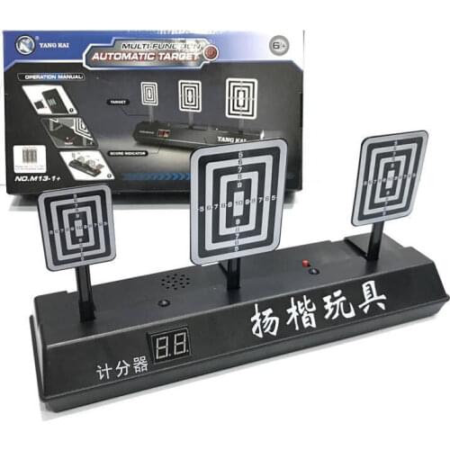 Yangkai automatic return electric scoring target electric toy water bullet gun soft gun outdoor game play toy m13-1 + accessorie