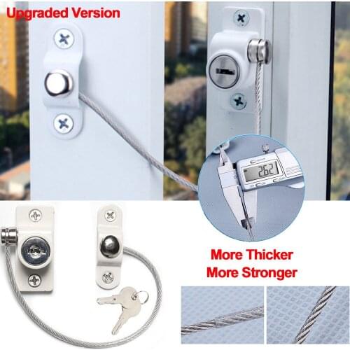 2/6Pcs Baby Safety Window Locks Protection For Windows From Children Securite Enfant Child Lock Limited Door Lock For Children